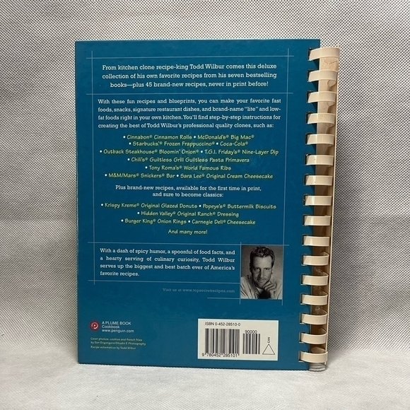 Recipes Book Todd Wilbur The Best Of Top Secret Recipes Cookbook Cooking Recipes - Picture 2 of 2